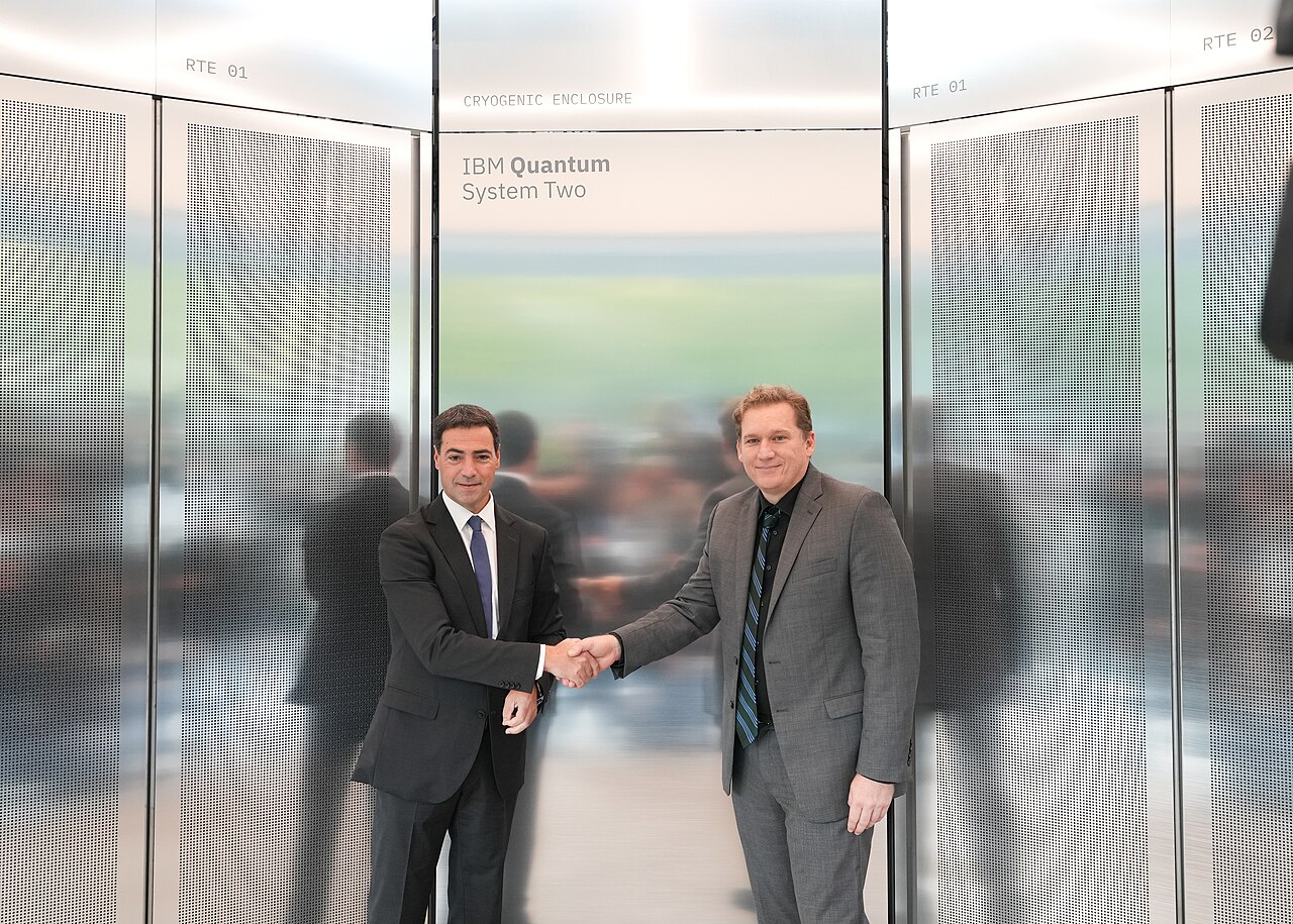 IBM Quantum System Two cryogenic quantum computer at Ikerbasque